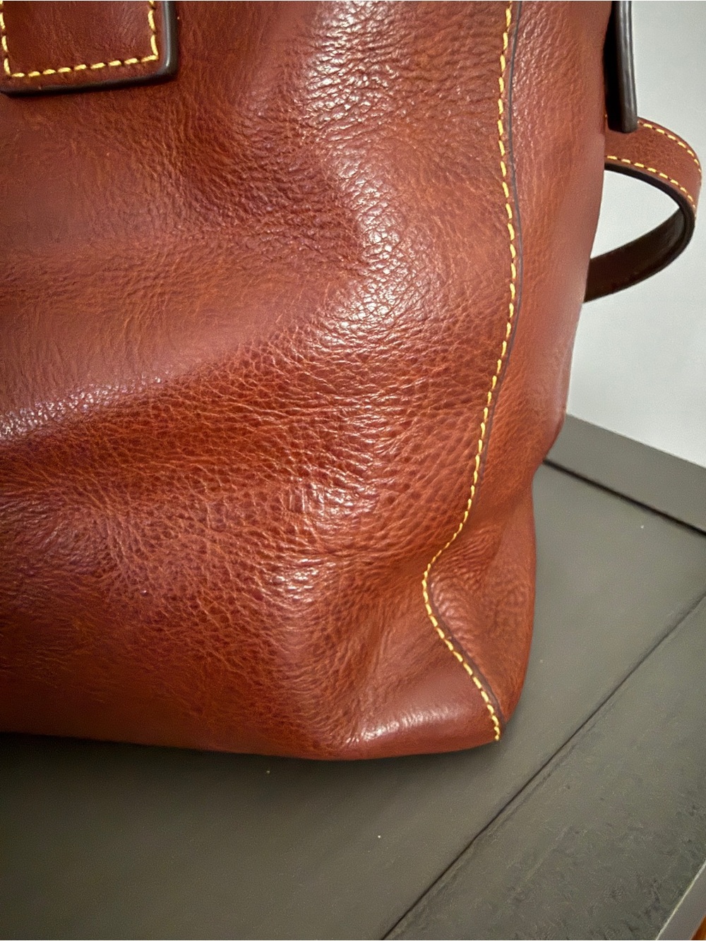 Dooney & Bourke Florentine Amelie Logo Lock Tote - Picture 7 of 16
